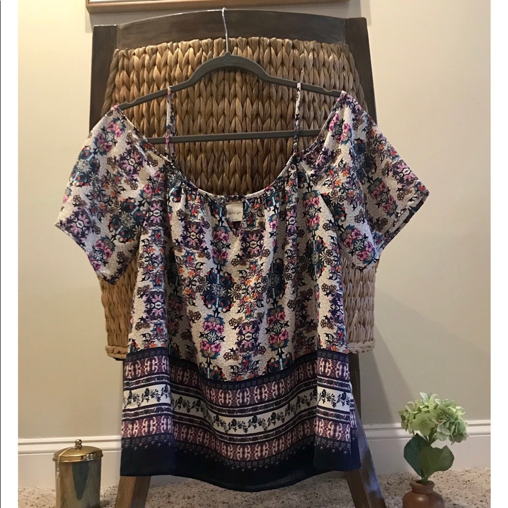 Kaileigh Rochdale Cold Shoulder Blouse